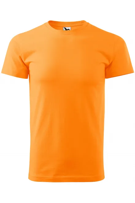 Tričko vyššej gramáže unisex - mandarínková oranžová, XS