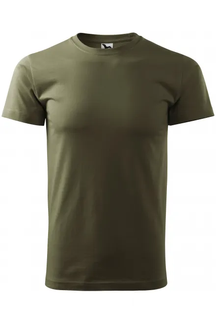 Tričko vyššej gramáže unisex - military, XS