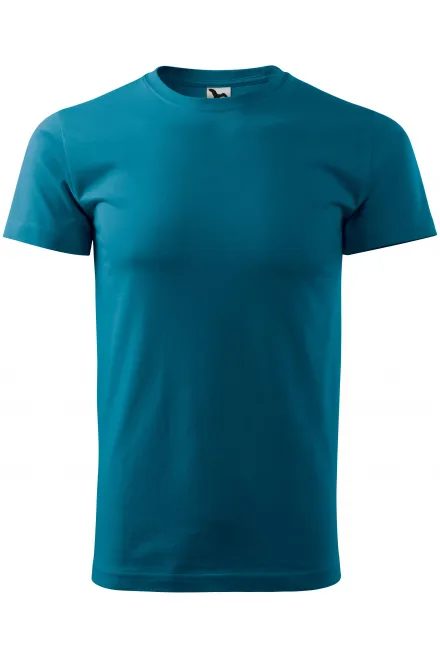 Tričko vyššej gramáže unisex - petrol blue, XS