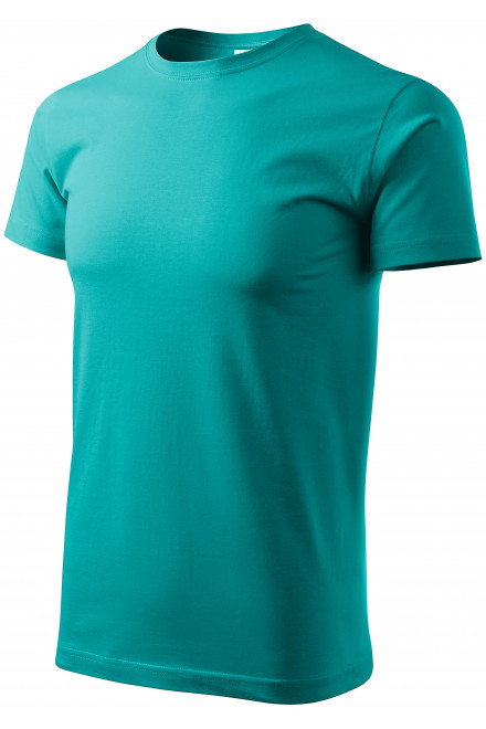 Tričko vyššej gramáže unisex, smaragdovozelená, tričká na potlač